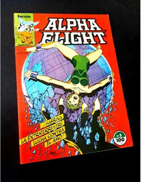 MUY BUEN ESTADO ALPHA FLIGHT 3 FORUM COMICS GRAPA