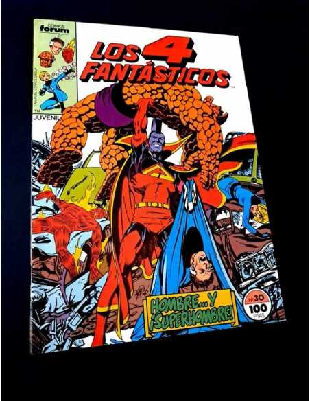EXCELENTE ESTADO LOS 4 FANTASTICOS 30 FORUM COMICS GRAPA