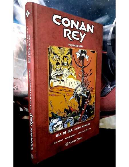 DE KIOSCO CONAN REY 7 DIA DE IRA Y OTRAS HISTORIAS SIETE PLANETA COMICS TAPA DURA