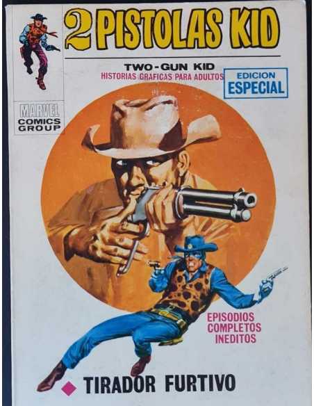 MUY BUEN ESTADO 2 PISTOLAS KID 12 TIRADOR FURTIVO TACO EDICIONES VERTICE