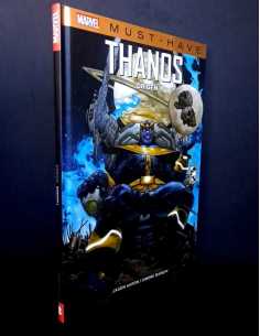 EXCELENTE ESTADO MARVEL MUST-HAVE 6 THANOS ORIGEN PANINI...