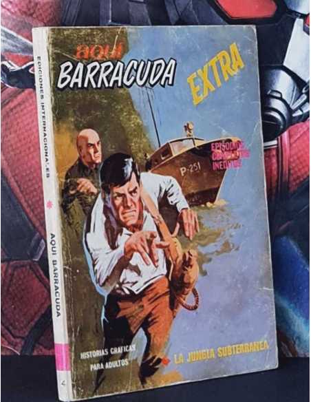 AQUI BARRACUDA 4 LA JUNGLA SUBTERRÁNEA NORMAL ESTADO TACO EDICIONES VERTICE