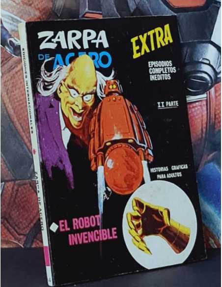CASI EXCELENTE ESTADO ZARPA DE ACERO 24 EL ROBOT INVENCIBLE TACO EDICIONES VERTICE
