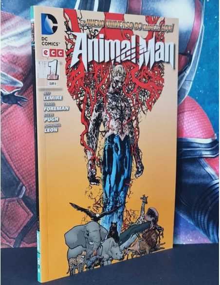EXCELENTE ESTADO ANIMAL MAN 1 DE DC COMICS ECC TAPA BLANDA
