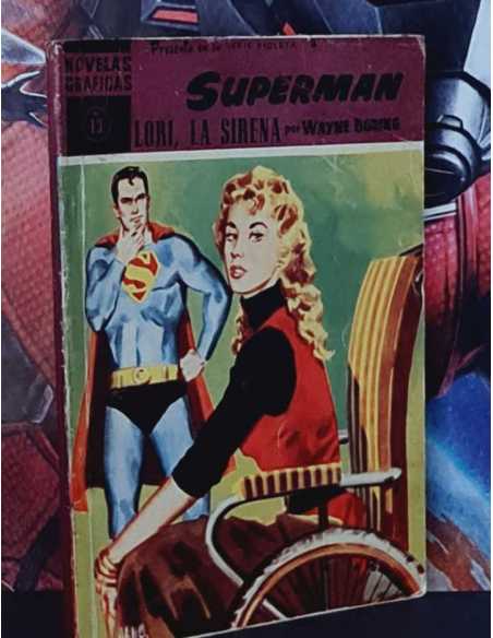 MUY BUEN ESTADO SUPERMAN 13 LORI LA SIRENA NOVELAS GRAFICAS EDITORIAL DOLAR