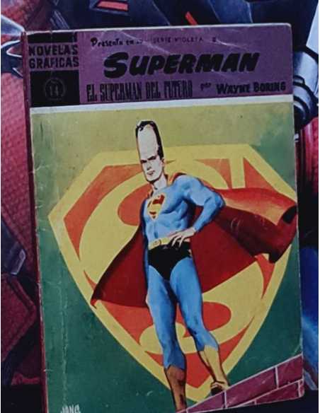 MUY BUEN ESTADO SUPERMAN 14 EL DEL FUTURO NOVELAS GRAFICAS EDITORIAL DOLAR