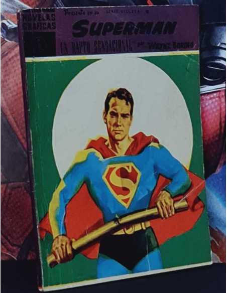 MUY BUEN ESTADO SUPERMAN 8 EL RAPTO SENSACIONAL NOVELAS GRAFICAS EDITORIAL DOLAR