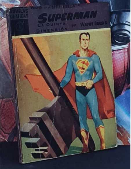 MUY BUEN ESTADO SUPERMAN 9 LA QUINTA DIMENSIÓN NOVELAS GRAFICAS EDITORIAL DOLAR