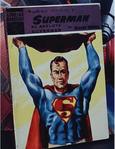 MUY BUEN ESTADO SUPERMAN 11 EL RECLUTA NOVELAS GRAFICAS EDITORIAL DOLAR