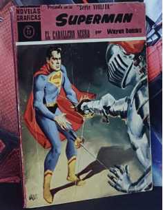 BUEN ESTADO SUPERMAN 17 EL CABALLERO NEGRO NOVELAS...