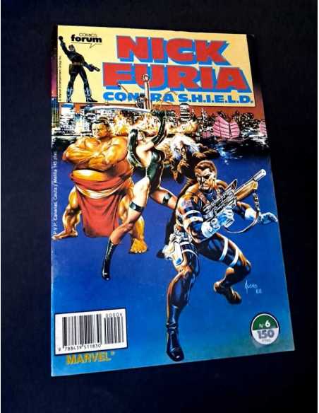 MUY BUEN ESTADO NICK FURIA CONTRA SHIELD 6 FORUM COMICS GRAPA
