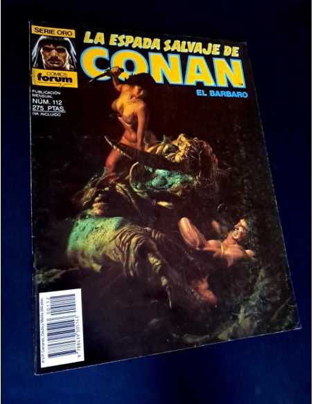 MUY BUEN ESTADO LA ESPADA SALVAJE DE CONAN 112 SERIE ORO FORUM COMICS GRAPA