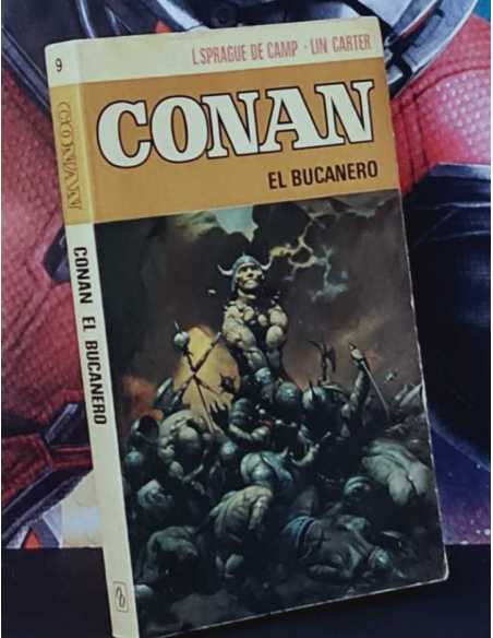 MUY BUEN ESTADO CONAN 9 EL BUCANERO NOVELA BRUGUERA