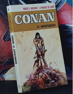 MUY BUEN ESTADO CONAN 8 EL AVENTURERO NOVELA BRUGUERA