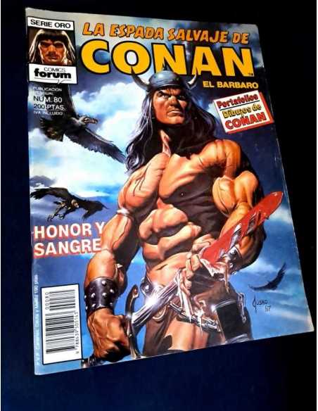 MUY BUEN ESTADO LA ESPADA SALVAJE DE CONAN 80 SERIE ORO FORUM COMICS GRAPA