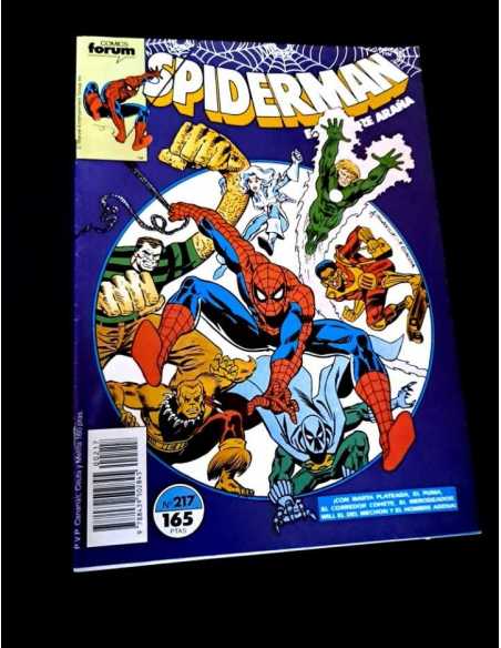 CASI EXCELENTE ESTADO SPIDERMAN 217 VOL.1 FORUM COMICS GRAPA SPIDER-MAN