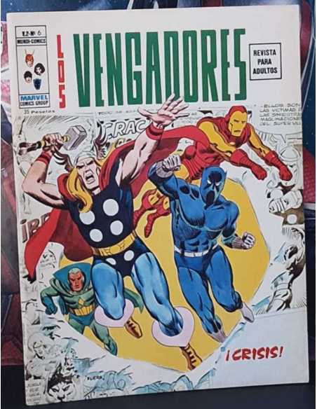 EXCELENTE ESTADO LOS VENGADORES 6 CRISIS VOL.2 VOL II GRAPA VERTICE