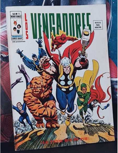 EXCELENTE ESTADO LOS VENGADORES 9 LA UNIÓN QUE NO FUE VOL.2 VOL II GRAPA VERTICE