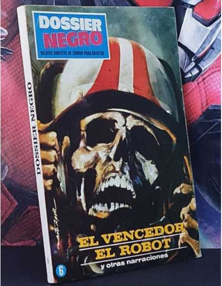 CASI EXCELENTE ESTADO DOSSIER NEGRO 6 TACO EL VENCEDOR EL ROBOT IBERO MUNDIAL
