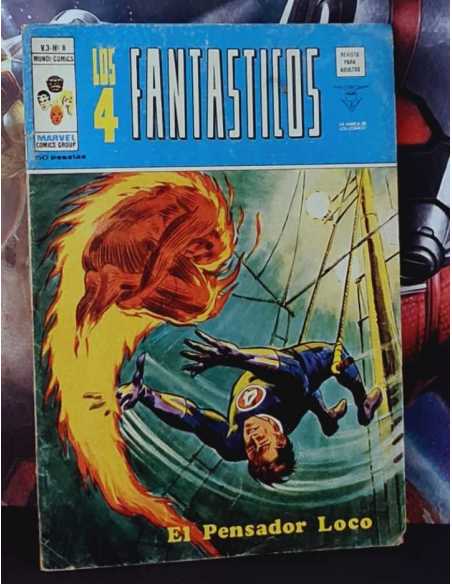 LOS 4 FANTASTICOS 8 EL PENSADOR LOCO NORMAL ESTADO VOL.3 VOL III GRAPA VERTICE