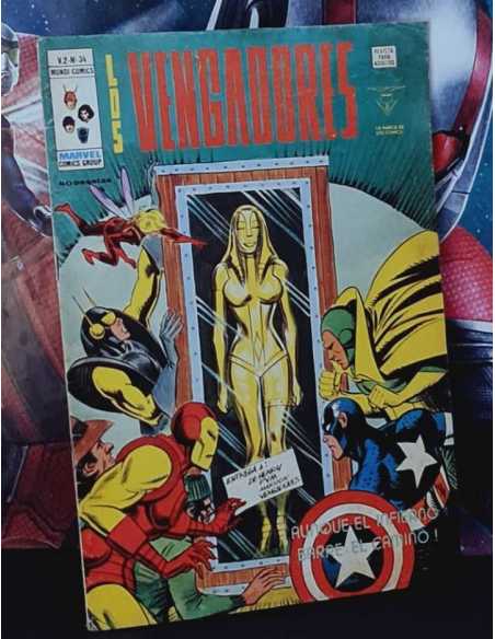 BUEN ESTADO LOS VENGADORES 34 AUNQUE EL INFIERNO BARRE EL CAMINO VOL.2 VOL II GRAPA VERTICE