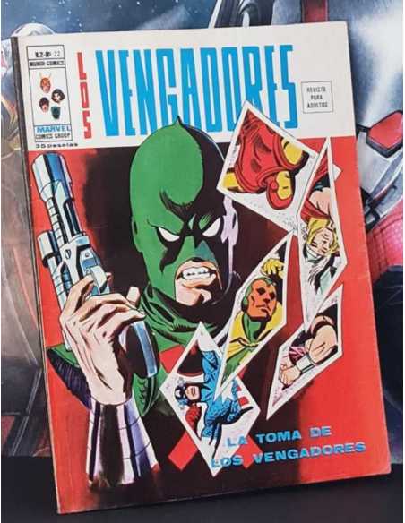 CASI EXCELENTE ESTADO LOS VENGADORES 22 LA TOMA DE VOL.2 VOL II GRAPA VERTICE
