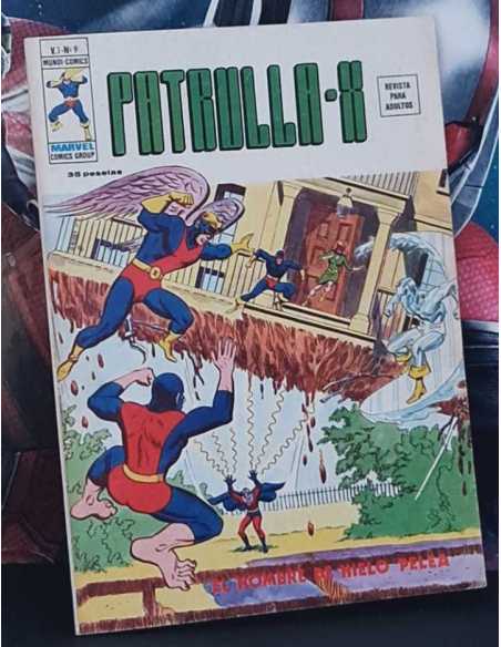 CASI EXCELENTE ESTADO PATRULLA X 9 EL HOMBRE DE HIELO PELEA VOL.3 VOL III GRAPA EDICIONES VERTICE