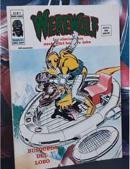 EXCELENTE ESTADO WEREWOLF 17 BUSQUEDA DEL LOBO VOL.2 VOL II GRAPA EDICIONES VERTICE