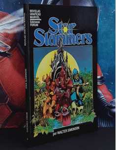 CASI EXCELENTE ESTADO STAR SLAMMERS 4 NOVELAS GRAFICAS...