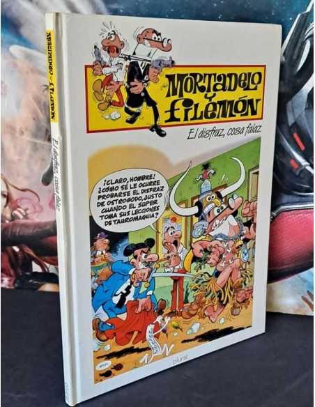 MUY BUEN ESTADO MORTADELO Y FILEMON EL DISFRAZ COSA FALAZ EDICIONES B PLURAL