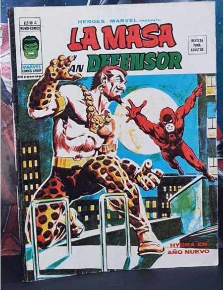 MUY BUEN ESTADO HÉROES MARVEL 4 VOL.2 VOL II LA MASA Y DAN DEFENSOR HYDRA SIN POSTER VERTICE