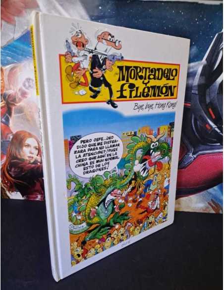 MUY BUEN ESTADO MORTADELO Y FILEMON BYE BYE HONG KONG EDICIONES B PLURAL
