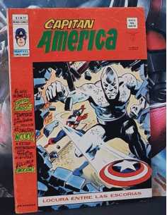 MUY BUEN ESTADO CAPITAN AMERICA 20 VOL.3 LOCURA ENTRE LAS...