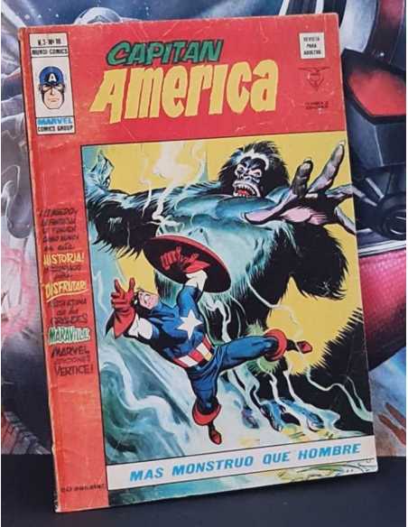 CAPITÁN AMÉRICA 18 VOL.3 MÁS MONSTRUO QUE HOMBRE VOL III NORMAL ESTADO GRAPA EDICIONES VERTICE