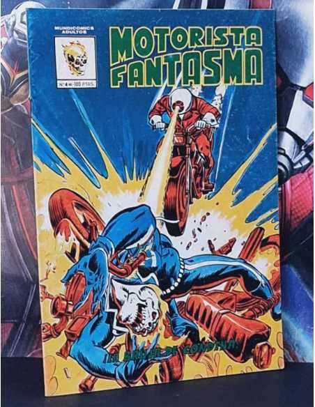 MUY BUEN ESTADO MOTORISTA FANTASMA 4 MUNDICOMICS LA BRUJA DE CONDENA GRAPA EDICIONES VERTICE