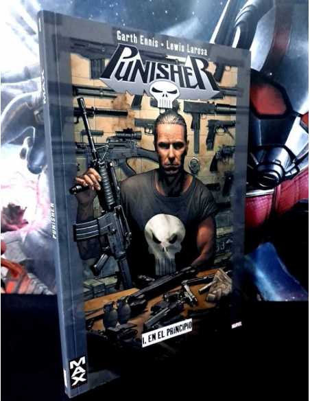 MUY BUEN ESTADO MAX PUNISHER 1 EN EL PRINCIPIO PANINI COMICS TAPA BLANDA