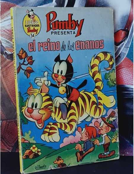 BUEN ESTADO PUMBY 54 EL REINO DE LOS ENANOS LIBROS ILUSTRADOS VALENCIANA