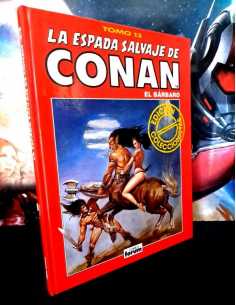 CASI EXCELENTE ESTADO LA ESPADA SALVAJE DE CONAN 13...