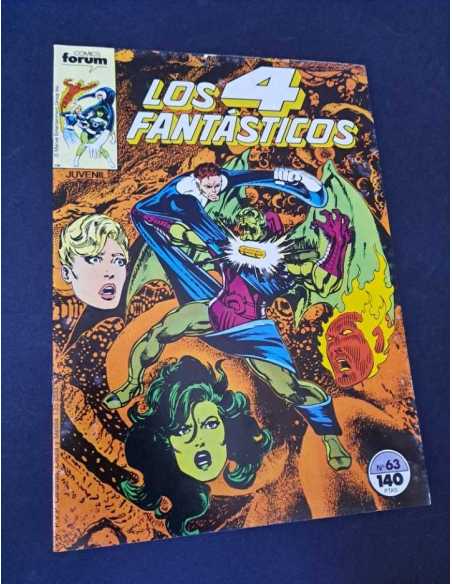 EXCELENTE ESTADO LOS 4 FANTASTICOS 63 FORUM COMICS GRAPA