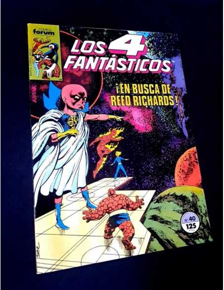 EXCELENTE ESTADO LOS 4 FANTASTICOS 40 FORUM COMICS GRAPA