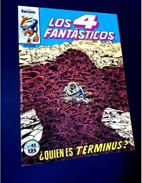 EXCELENTE ESTADO LOS 4 FANTASTICOS 45 FORUM COMICS GRAPA