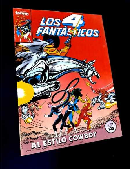 EXCELENTE ESTADO LOS 4 FANTASTICOS 47 FORUM COMICS GRAPA