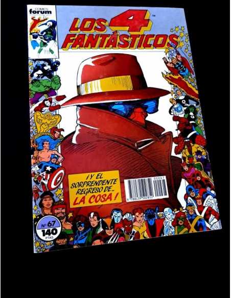 EXCELENTE ESTADO LOS 4 FANTASTICOS 67 FORUM COMICS GRAPA