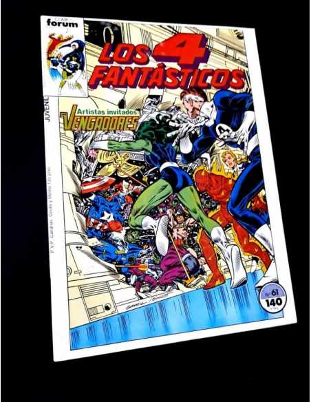 EXCELENTE ESTADO LOS 4 FANTASTICOS 61 FORUM COMICS GRAPA