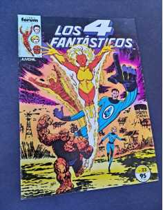 CASI EXCELENTE ESTADO LOS 4 FANTASTICOS 23 FORUM COMICS...