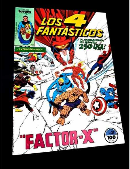 EXCELENTE ESTADO LOS 4 FANTASTICOS 31 FORUM COMICS GRAPA