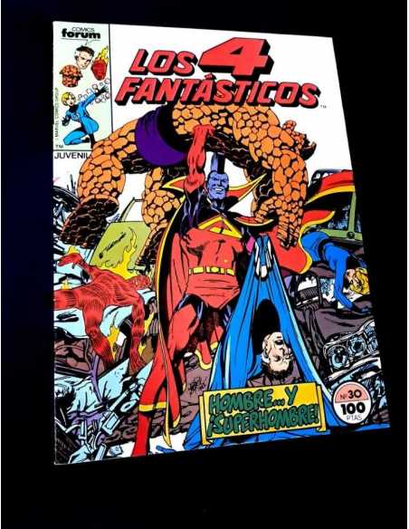 EXCELENTE ESTADO LOS 4 FANTASTICOS 30 FORUM COMICS GRAPA