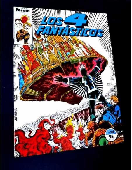 CASI EXCELENTE ESTADO LOS 4 FANTASTICOS 24 FORUM COMICS GRAPA