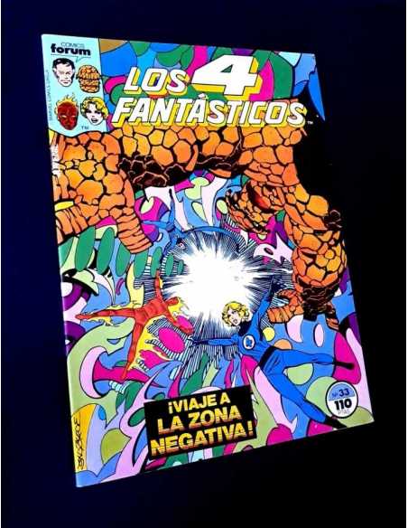 CASI EXCELENTE ESTADO LOS 4 FANTASTICOS 33 FORUM COMICS GRAPA