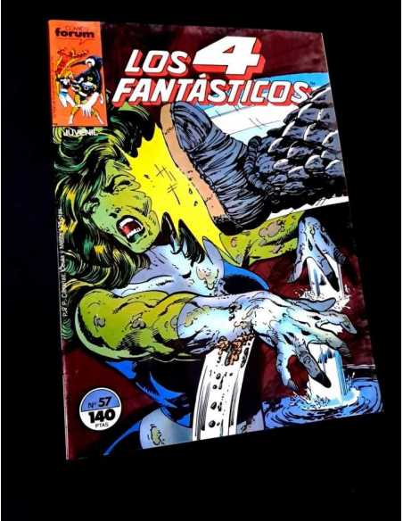 CASI EXCELENTE ESTADO LOS 4 FANTASTICOS 57 FORUM COMICS GRAPA